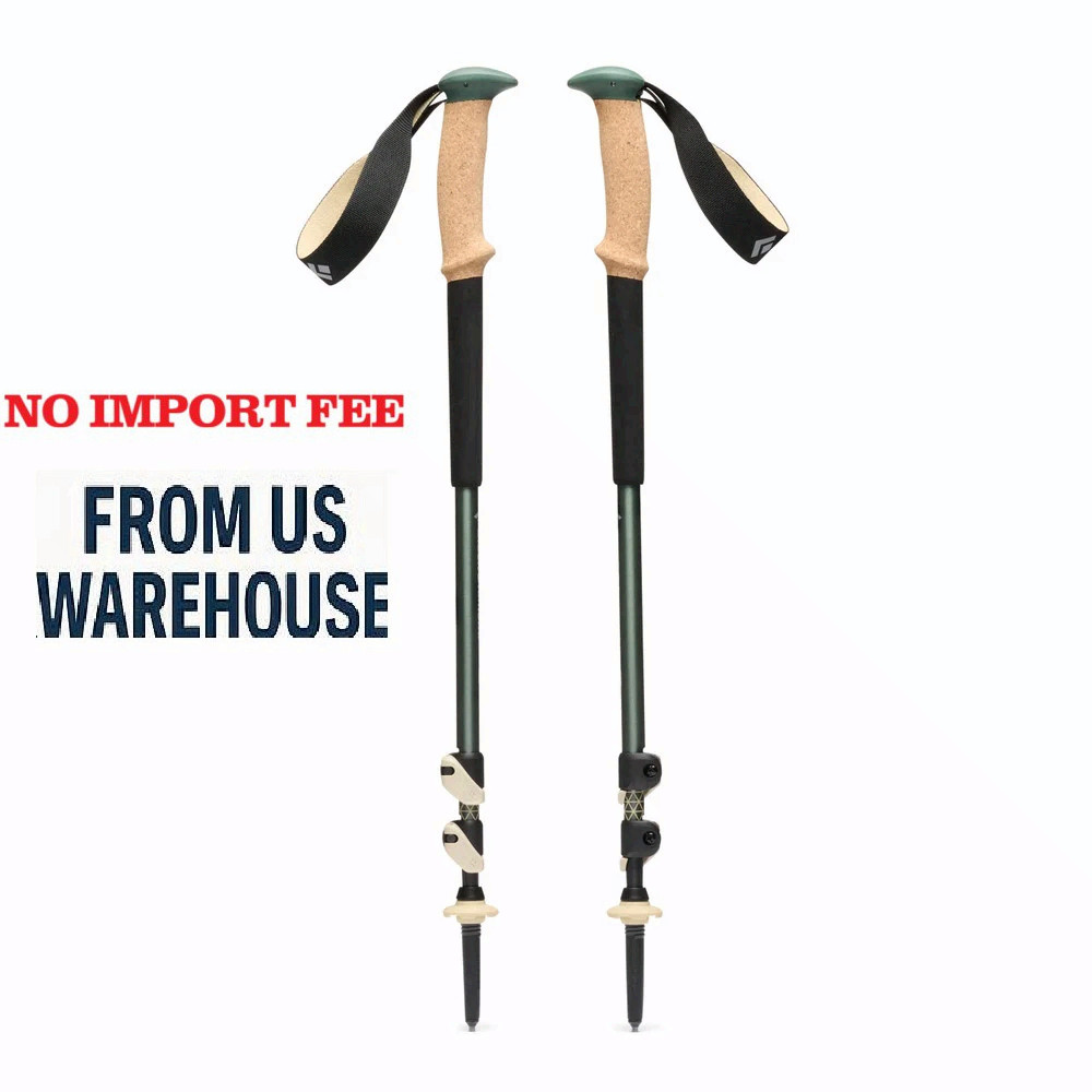 Black Diamond Trail Cork Trekking Poles, Fig