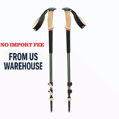 Black Diamond Trail Cork Trekking Poles, Fig
