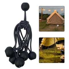 Elastic Ball Rope for Outdoor Tent and Banner Securing Long Lasting and