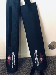 AMERICAN NORDIC WALKING SYSTEM your height 5’5″ 115 CM SKI WALKING STICKS