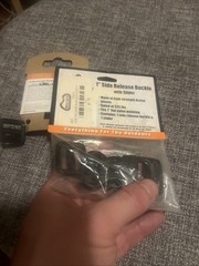 Gear Aid & Liberty Mountain Backpack Buckles NEW Pair Of 2 1” Side Release 5/8”