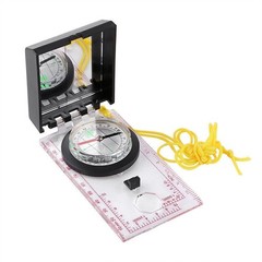 Multi functional Compass With Mapping Ruler and Mirror Emergency Kit For Outdoor