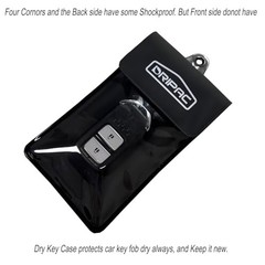 DRIPAC Floating Waterproof Car Key FOB Case Wallet Dry Bag Waterproof Black