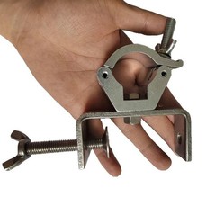 Aluminum Alloy Fixing Clamp for RV Side Camping Tent Roof Rack Mounting Bracket
