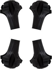 Medium Round Rubber Feet for Trekking Poles – 4 Pack of Durable Replacement Tips