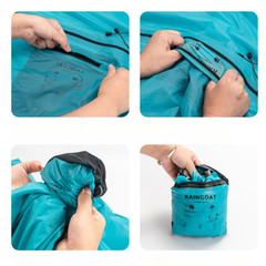 PU5000 Waterproof Raincoat 15D Silicone Coated Nylon for Outdoor Heavy Rain