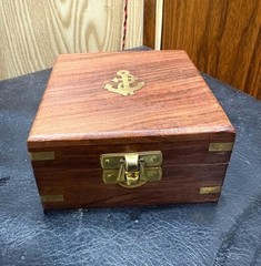 Antique Vintage Brass Solid Kelvin & Hughes 1917 Brunton Compass Handmade gift