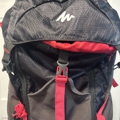 decathlon quechua Pink/black Hiking Backpack, Forclaz 30 Air, No Wear