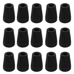 20 Pcs Anti-slip Pad for Hiking Sticks Walking Tip Cane Foot Covers