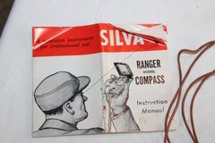 Silva Type 15T ALUMINUM COVER The Ranger Sweden Compass & Box Instructions