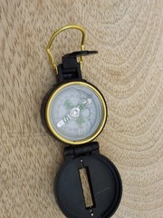Engineer Lensatic Compass Hunting Camping Hiking Outdoors Directional