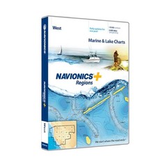 Navionics Plus Regions West Marine and Lake Charts on SD/MSD