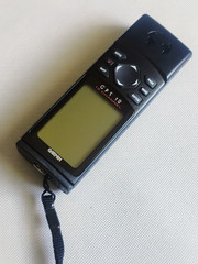 Garmin GPS 12 Handheld Unit Camping Hunting Hiking Tested Works