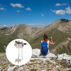 Trekking Poles Crampons Ice Walking Claw Man Mountaineering Climbing Stick [