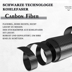 OKHEALING Trekking Poles【Ultralight】Carbon Fiber 5 Sections, Set of 2, Hiking…