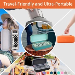 co2CREA for Turtlebox Ranger Loud Outdoor Portable Bluetooth 5.4 Speaker, Hard C