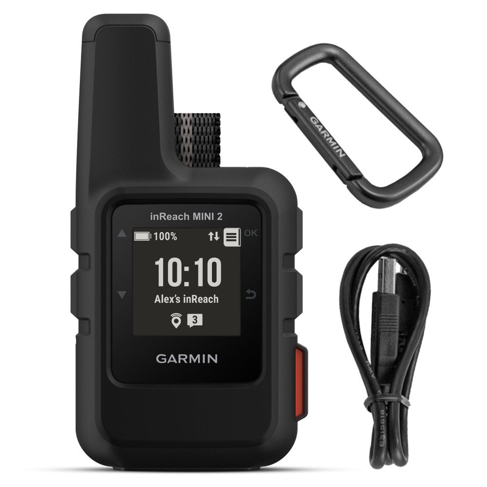 Garmin inReach Mini 2 Compact Satellite Communicator Black