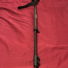 Mossy Oak Hiking Staff Walking Stick Black Adjustable Wrist Strap Unisex 1-Pack