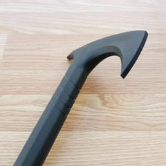 Cold Steel Axe Head Cane Single Piece Hiking Stick Polypropylene 38″ Overall