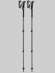 Leki Trekking Stick – Makalu Lite 100-135cm – Orange/Black/Dark Anthracite
