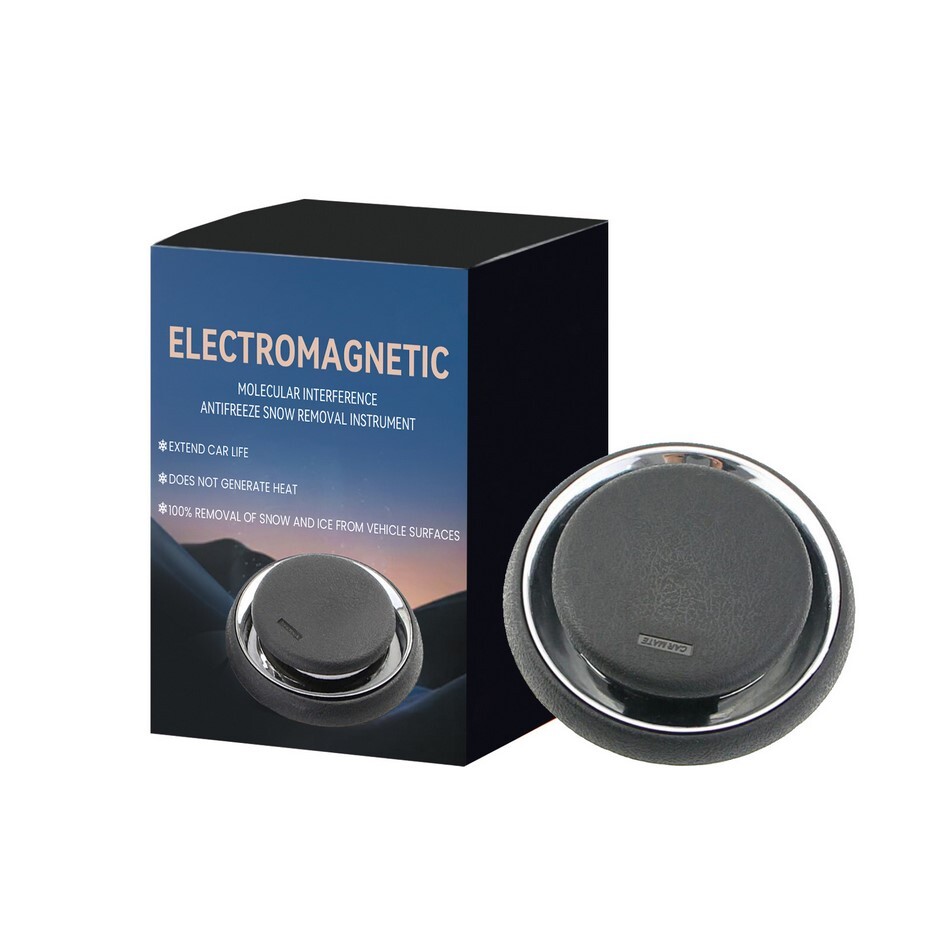 High-quality solar-powered portable car defogging and de-icing instrument