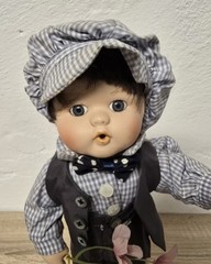Artist doll porcelain doll boy doll 26 cm collector rarity Vintage
