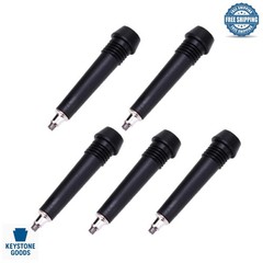 5 Pack Tungsten Steel Tips for Hiking & Walking Poles – Durable Replacement A…