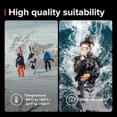 SUUNTO A-30 Compass: Compact, Hiking Compass with Luminous Markings in Low Light