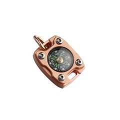 MecArmy CMP2, Copper, EDC Compass, With Fluorescence Glow and Beaded Chain