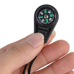 200pcs Mini Portable Compass Survival Hiking Camping Direction Military Tactical