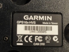 GARMIN GPS16x-HVS Receiver NEW w/o box