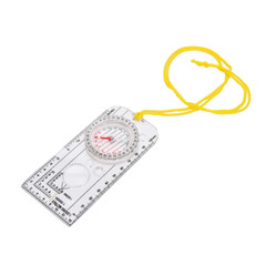 Camping Hiking Compass Zoom Map Orientation Tool Professional Map Scale Compass