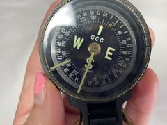Lensatic Engineer Compass Vintage Early 1960s Navigation Tool