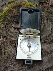 Vintage Compass Tourist-2 made in the USSR.
