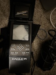 Eagle AccuNav Sport Portable GPS W/Storage Bag Clean Battery Comp VTG