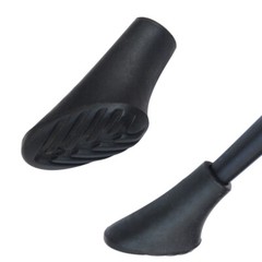 6 PCS Rubber Trekking Pole Tips Walking Stick Poles Universal