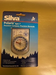 VNTG Silva Polaris Type 7 Precision Compass Made in Finland w/ Original Packagin