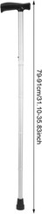 Walking Cane, Folding Cane, Portable Aluminium Alloy Frosted Anti‑Skid Elderl…