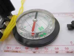 Liquid Filled Orienteering Navigation Map Compass Hiking Trekking Bush Camping