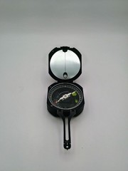 Portable Professional Geological Compass Model DQL-8 w/Leather Pouch