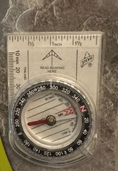 Silva Polaris 177 Precision Compass Orienteering Hiking Map Made Finland NIP