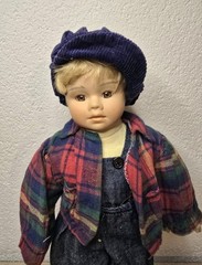 Artist doll porcelain doll doll 40 cm collector Vintage