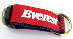 Everest Pocket Compass & Key Chain Combo Hiking Camping Vtg