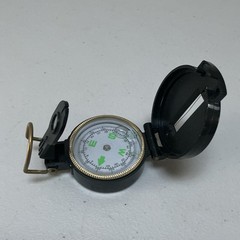 Vintage Engineer Lensatic Precise Compact Compass