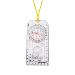 Camping Hiking Compass Zoom Map Orientation Tool Professional Map Scale Compass