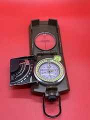 AOFAR Military Compass AF-4074 Sighting OutdoorCamping Hiking Survival Marching