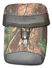 T-REIGN Pro Case Rigid Case Retractable Tether Hunting Bino Range Finder Camo