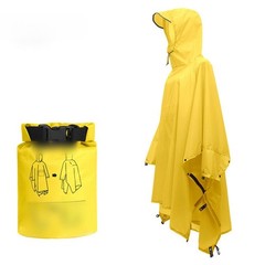 Adult Raincoat For Camping Activities Ground Cloth Lightweight Travel Raincoat