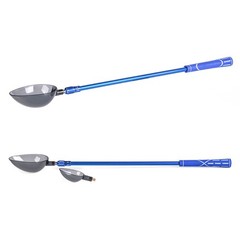 55 – 95cm Telescopic Aluminum Baiting Throwing Stick Handle With 2 Baiting CANM