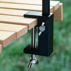 Camping Lantern Stand Clip For Light Pole Table Desk Clamp Holder Aluminum